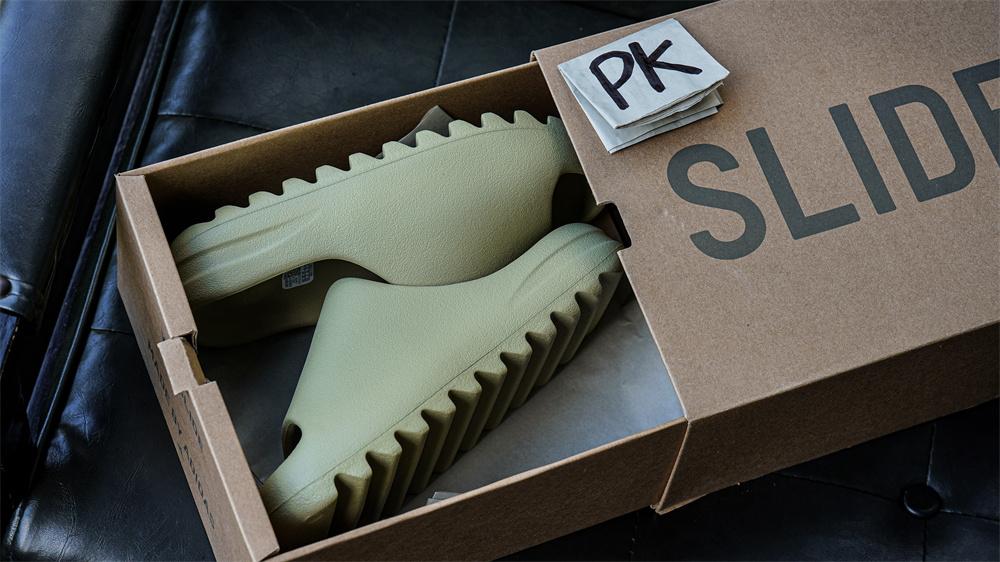 PK GOD adidas Yeezy Slide Resin RETAIL MATERIALS READY TO SHIP